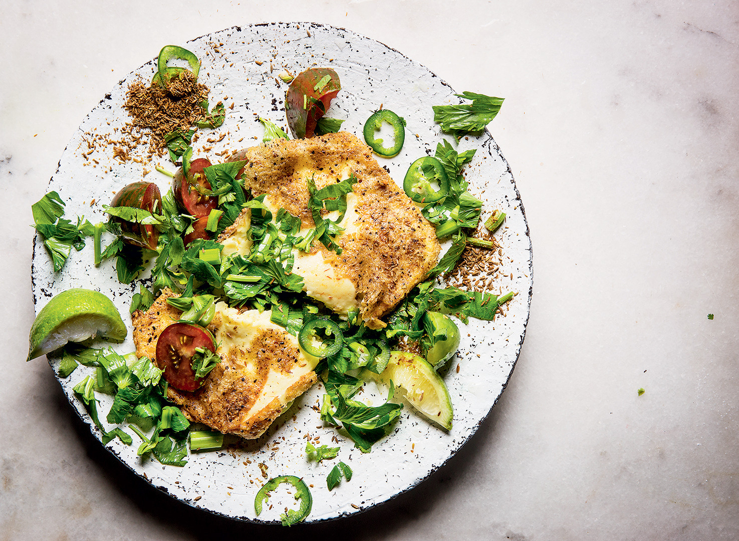Garam halloumi salad | Woolworths TASTE