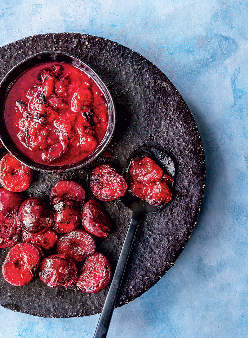 Sticky grilled plum sauce Woolworths TASTE