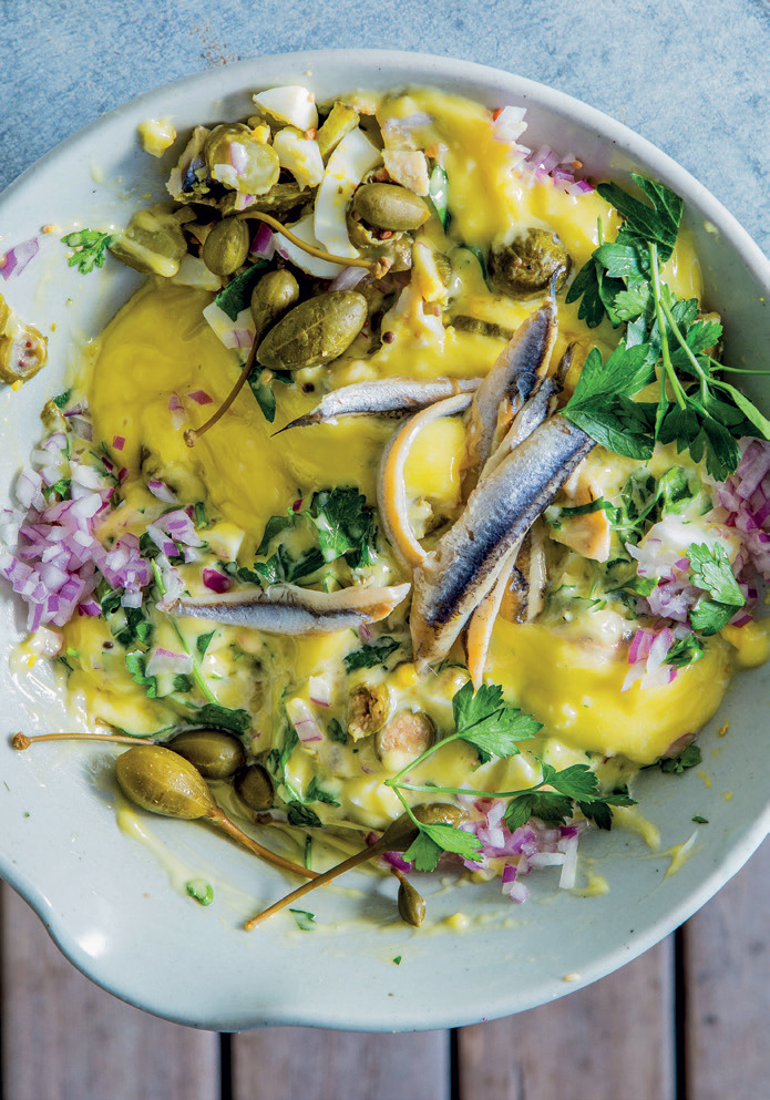 Caperandwhiteanchovy aïoli Woolworths TASTE