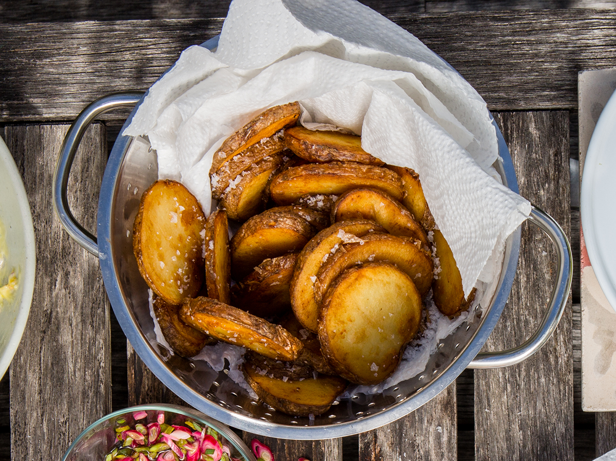 Saltandvinegar potato chips don't get better than this