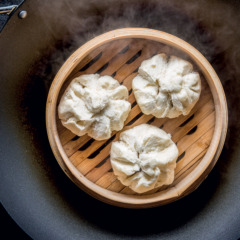 Steamed bun dough