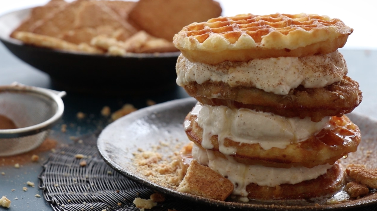 Milk tart ice cream 2 Woolworths TASTE