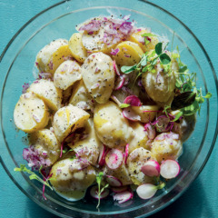 Condensed-milk potato salad