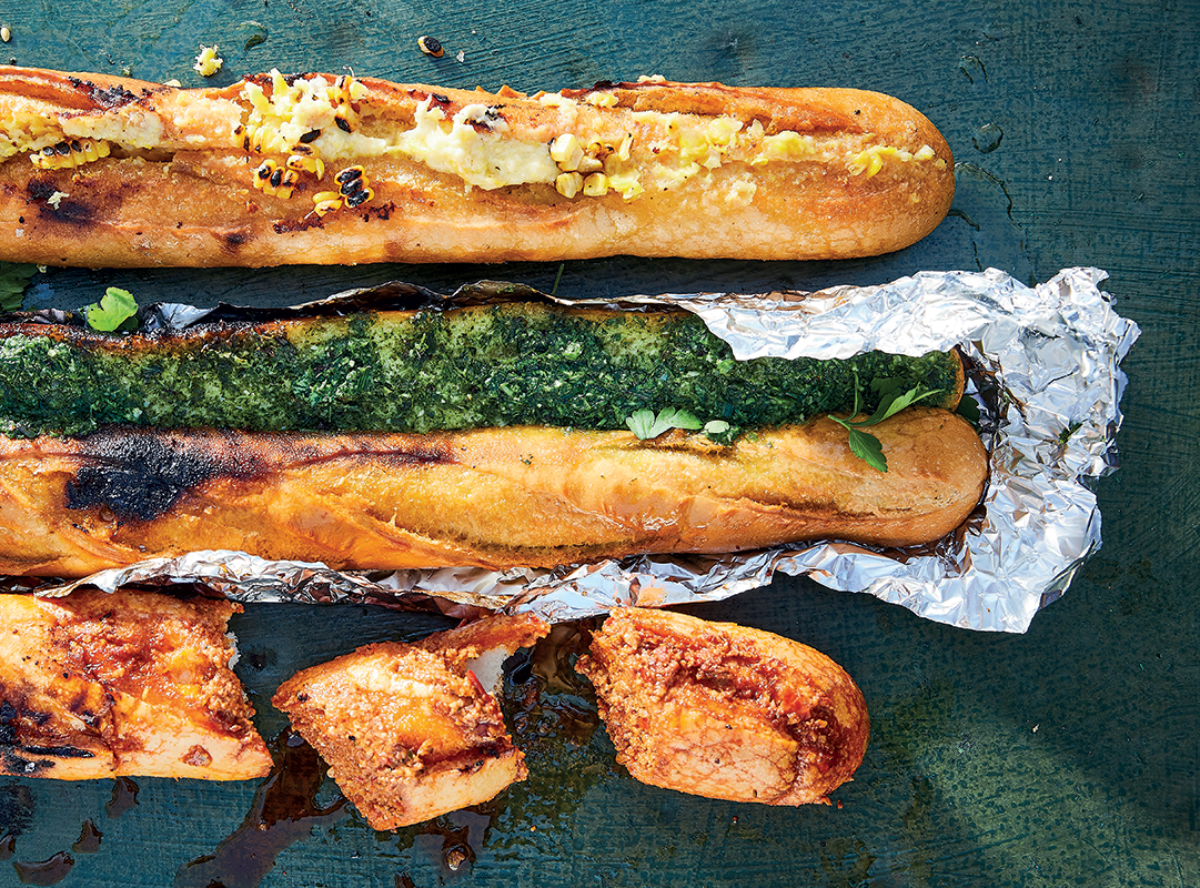 Garlic bread three ways Woolworths TASTE