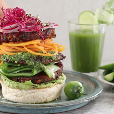 7 steps to building the best plant-based burger