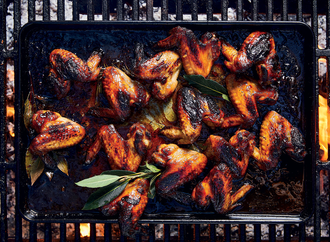 Sticky apricot chicken wings | Woolworths TASTE