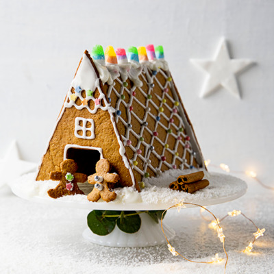 Easy gingerbread house