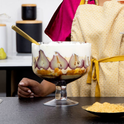 The Lazy Makoti's pear trifle