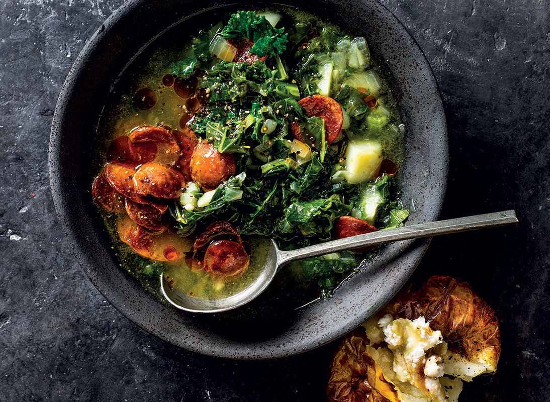 Caldo verde soup recipe