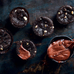 Chocolate chunk brownie cupcakes