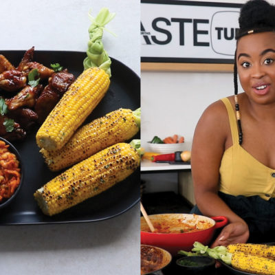 Watch: The Lazy Makoti’s sticky ribs, chakalaka and plaited corn