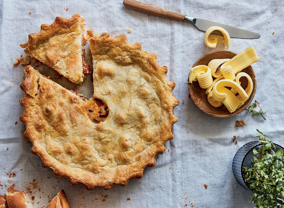 Baconandegg breakfast pie Woolworths TASTE