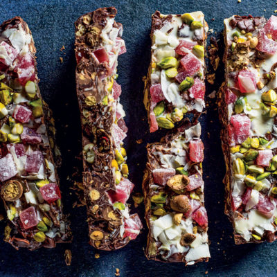 Double-chocolate rocky road