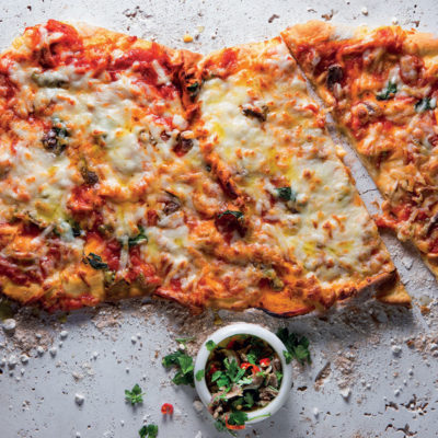 Two-ingredient pizza bases