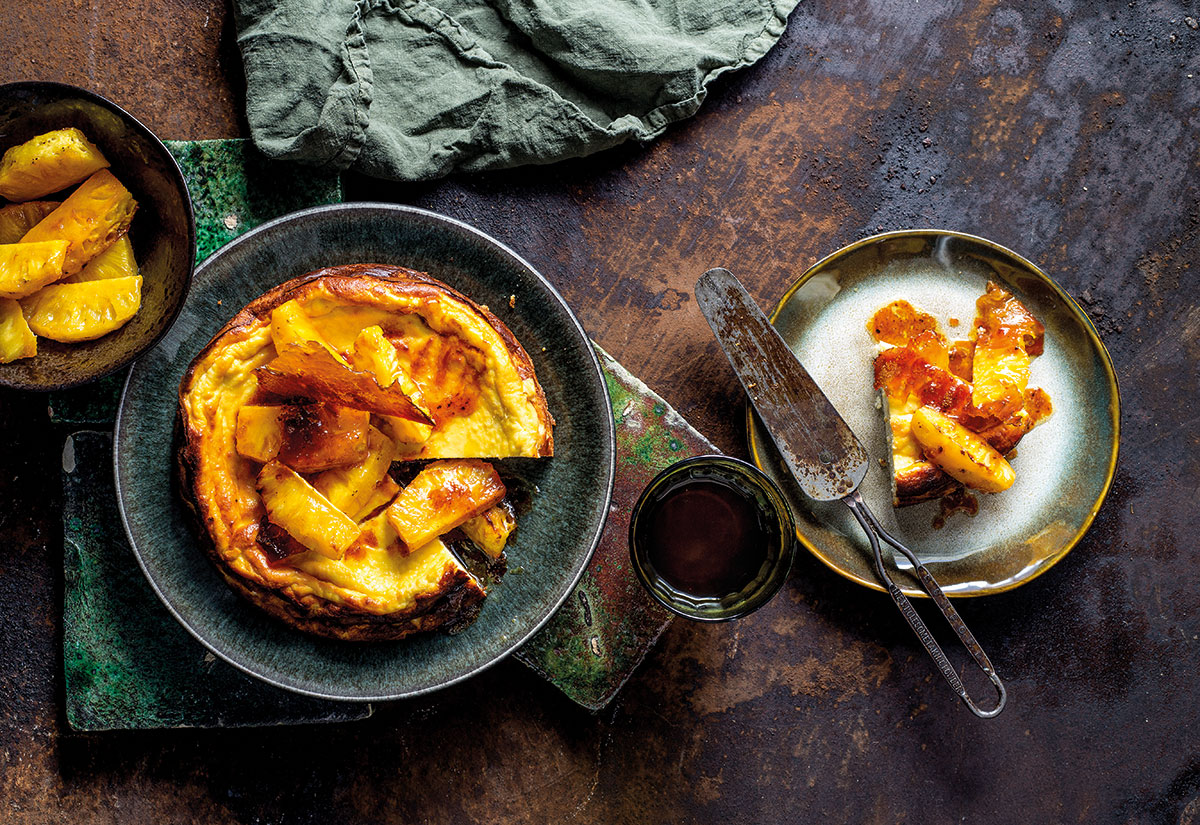 Roast Pineapple & Baked Sweet Ricotta Recipe | WW TASTE