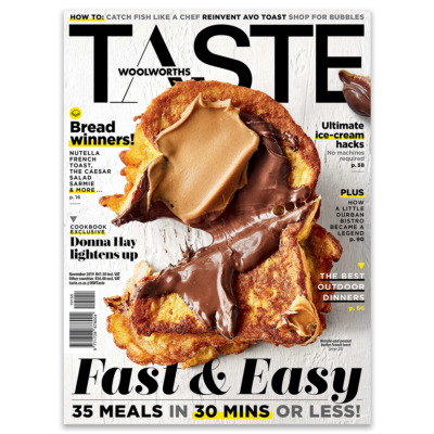 Get the November issue of TASTE now