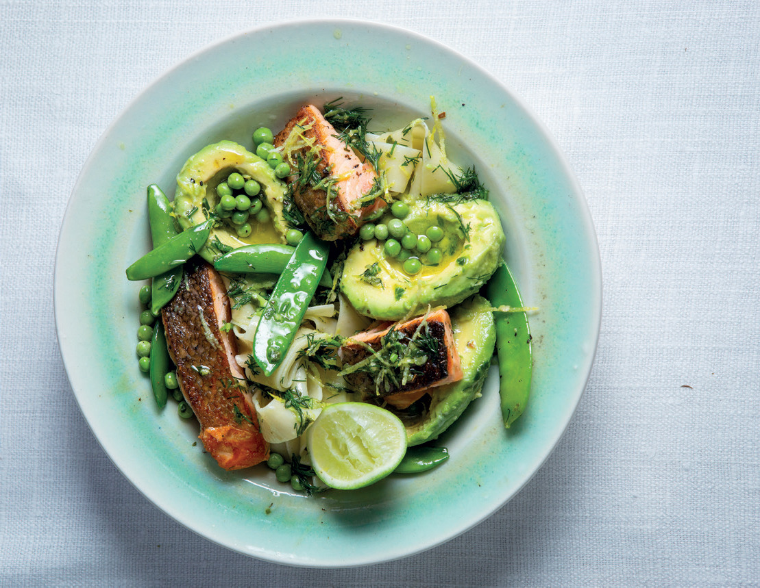 Pappardelle,Salmon & and Dill Dressing Recipe | TASTE