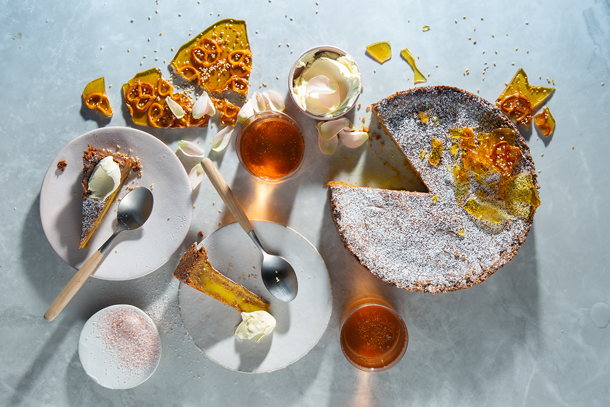 White chocolate pretzel slice | Woolworths TASTE