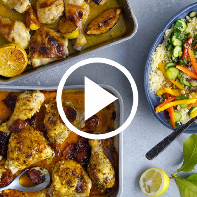Watch: Easy chicken tray bake – 2 ways