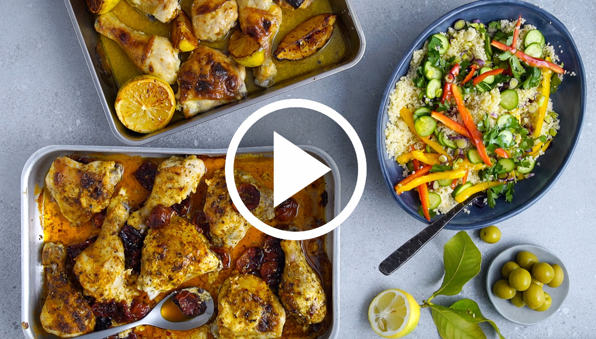 Easy-chicken-traybake-two-ways-video | Woolworths TASTE