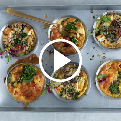 Watch: Everyday egg frittatas