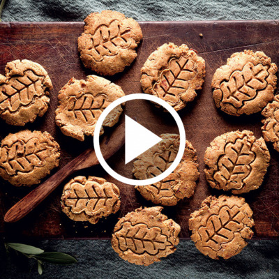 Watch: peanut butter-and-date biscuits