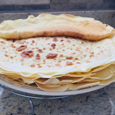 South Indian Dosas (Crepes)