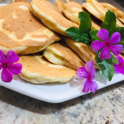 Classic Crumpets (Pancakes) With Wild Blossom Honey