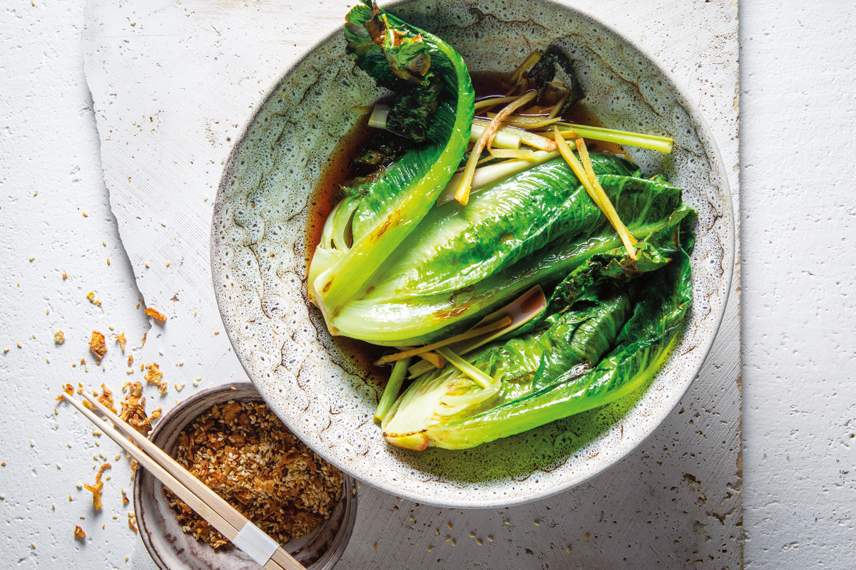 Stir-fried lettuce | Woolworths TASTE