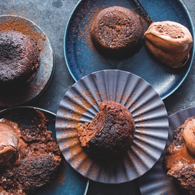 Our take on Delia Smith's melting chocolate puddings