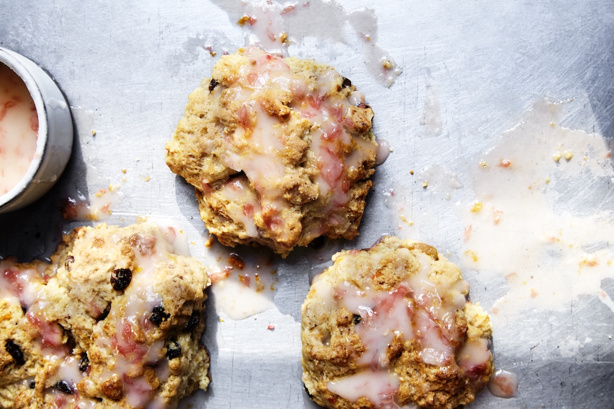 Rock buns | Woolworths TASTE | Old fashioned rock cakes with icing