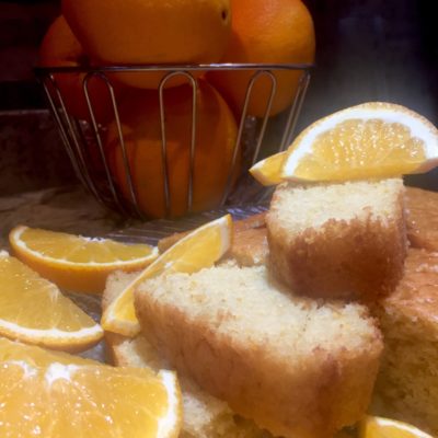 Delicate Orange Chiffon Cake
