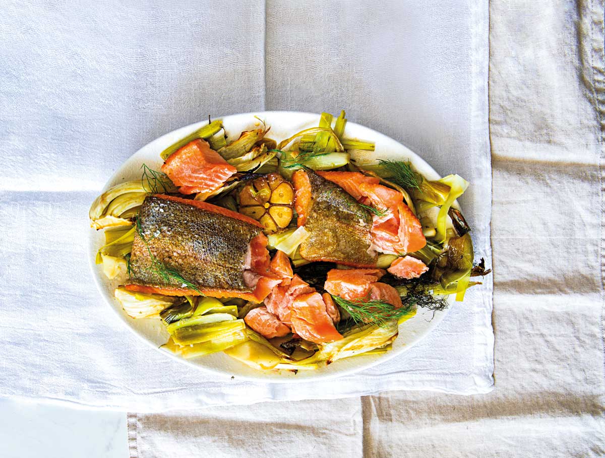 Trout-with-braised-veggies