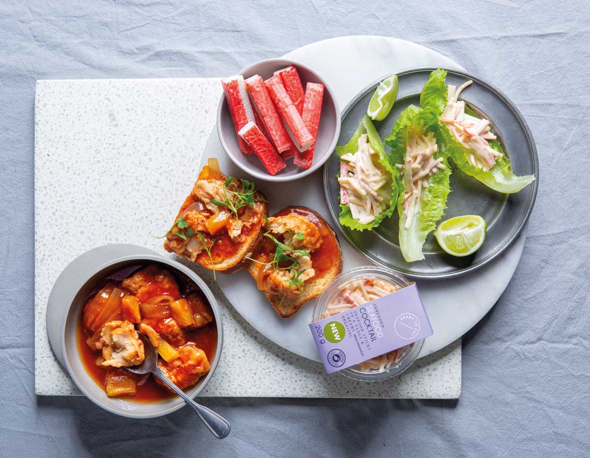 Quick appetiser ideas with seafood deli Woolworths TASTE