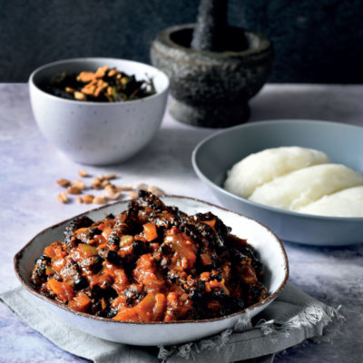 Mopane stew (Mashonzha)