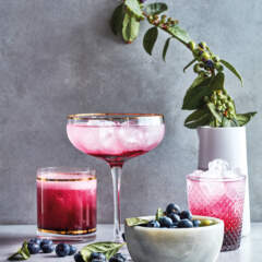 Blueberry cordial