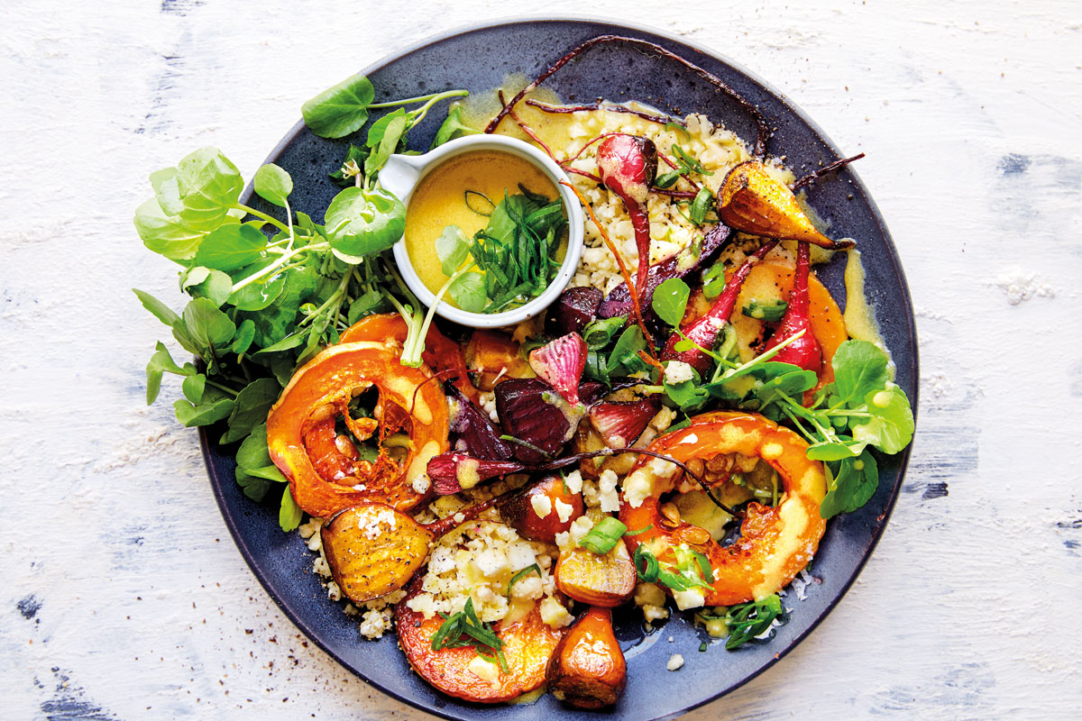 Caramelised-butternut-and-beetroot-salad