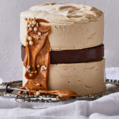 Frozen peanut butter cheesecake