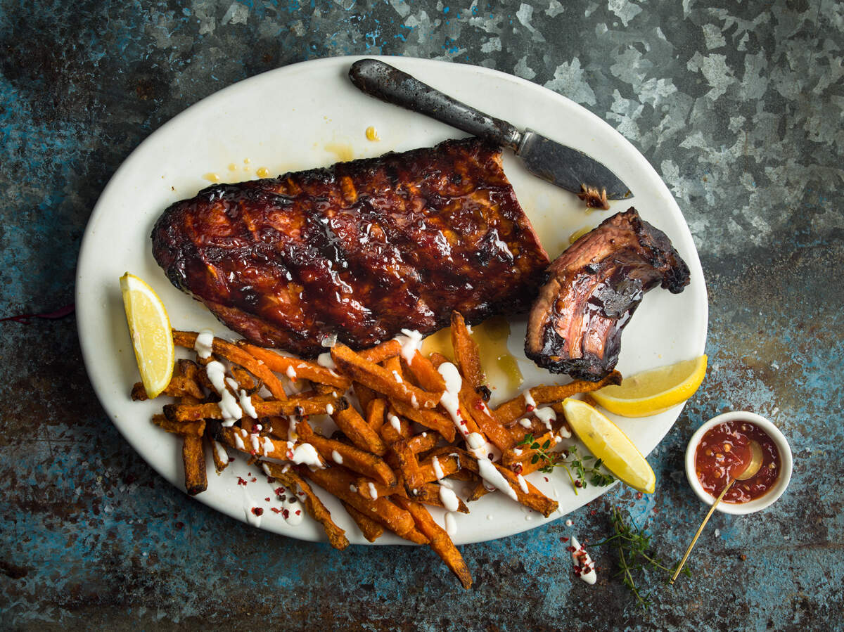 Basting sauce for pork ribs sale