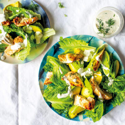 Carb-conscious chicken salad