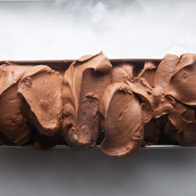 Chocolate fondant ice cream