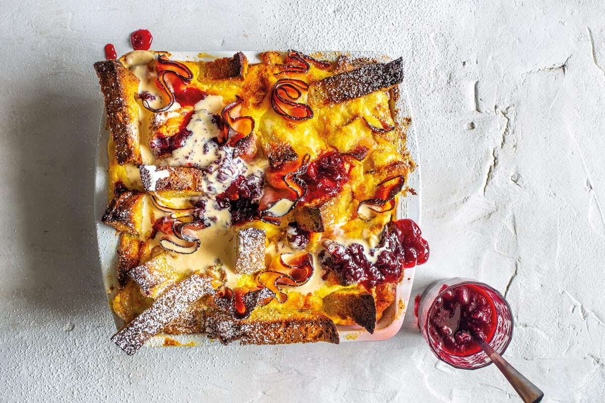 Monte Cristo tray bake recipe | Flavourful | WW TASTE
