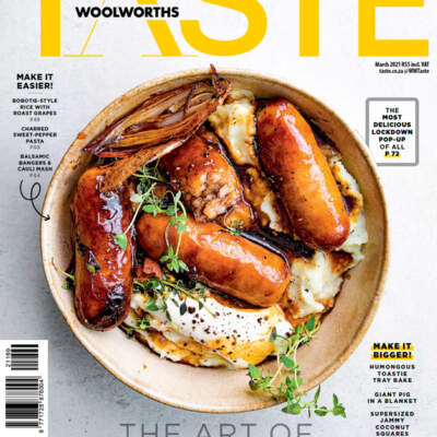 The March issue of TASTE has landed!