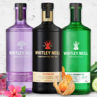 Win a bottle of Whitley Neill gin worth R290