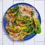 Pickled-Romaine-lettuce-salad