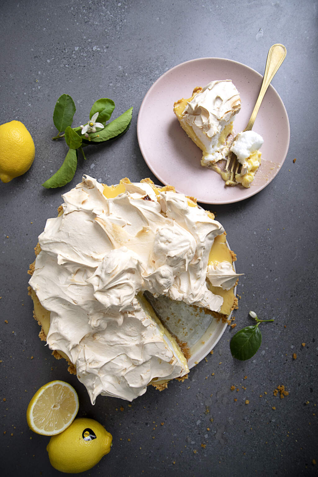 Bake this classic LemonGold™️ lemon meringue pie | Woolworths TASTE