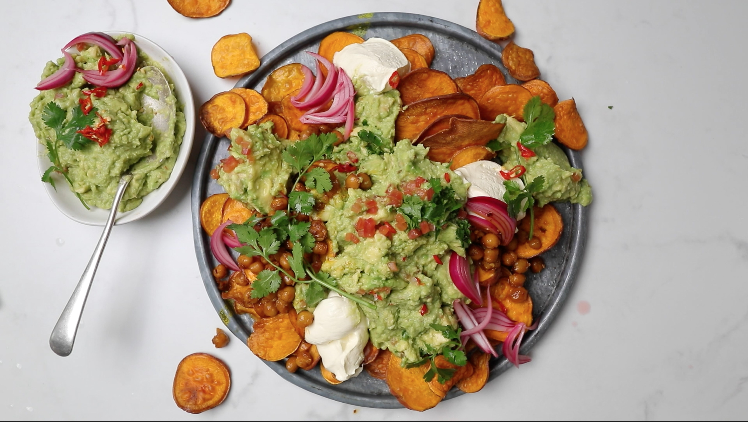Ultimate Guacamole and Crème Fraîche Recipe | WW TASTE