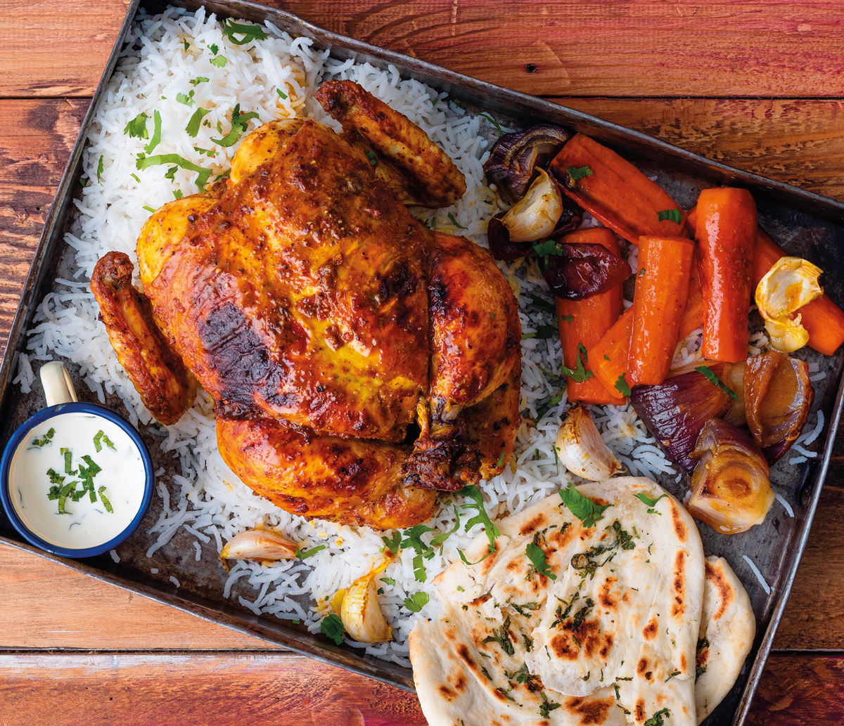 Sunday curried roast chicken Woolworths TASTE