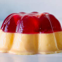 Jelly-and-custard moulds