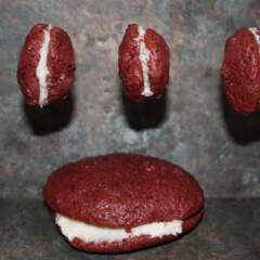 Beetroot and cacao cookies